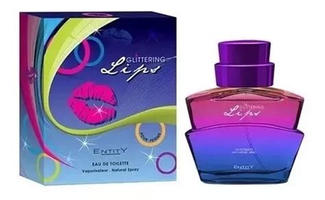 perfume entity glittering lips women feminino eau de toilette 100ml|entity perfume glittering.